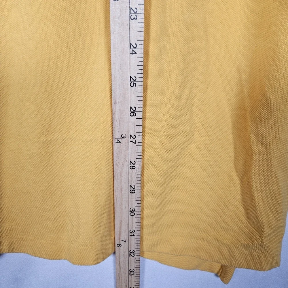 Polo Ralph Lauren Polo‎ Shirt Men's XXL Butter Yellow Cotton Performance Preppy
